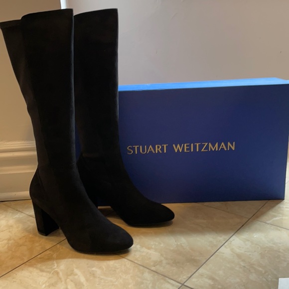 Brand new in box Stuart Weitzman Suede over-knee Boots - Picture 1 of 7